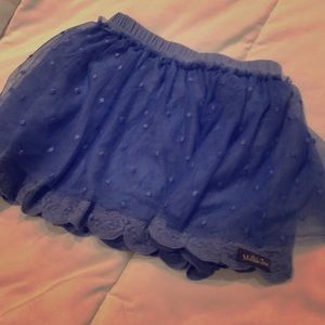 Matilda Jane size 6 blue skirt. GUC